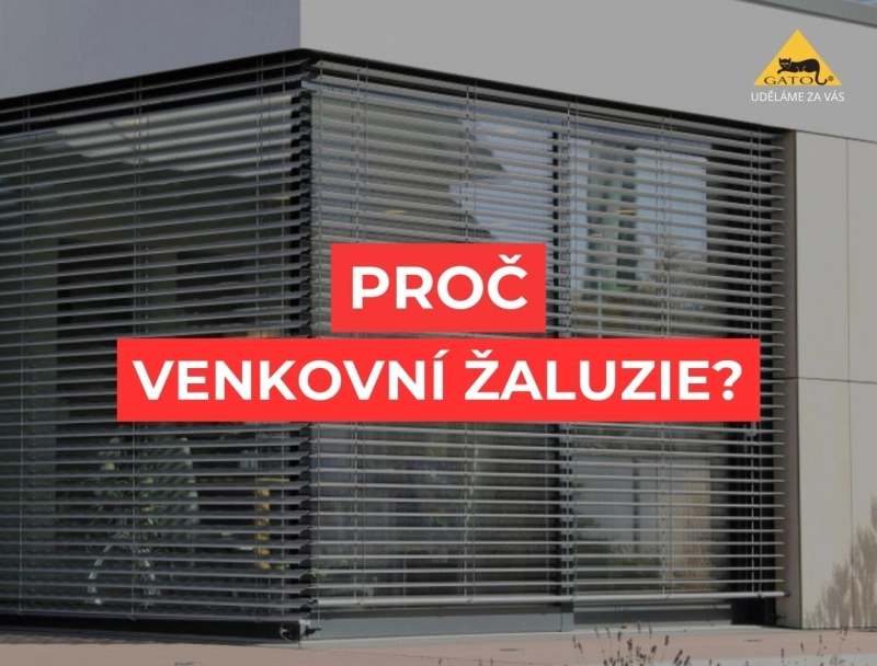 Venkovní žaluzie