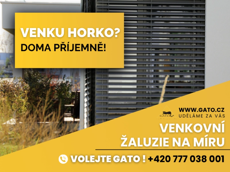 Venkovní žaluzie