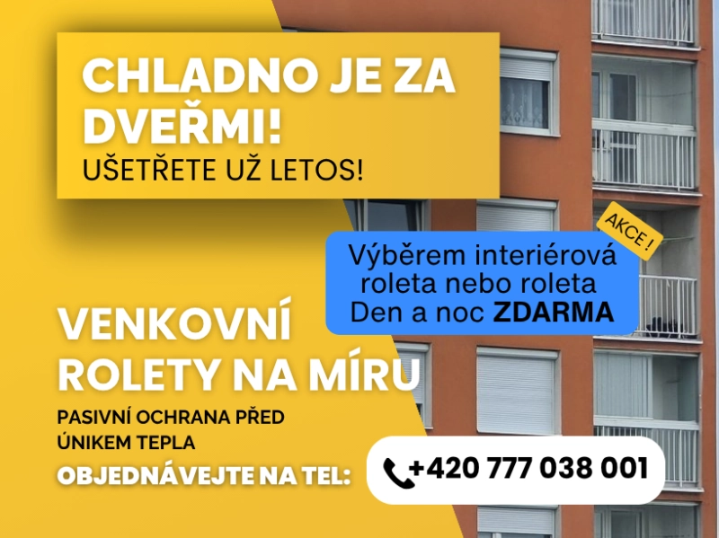 Chytrá cesta k úspoře energie díky venkovnímu stínění